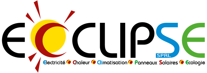 Logo Ecclipse — Électricité, Chaleur, Climatisation, Panneaux Solaires, Écologie